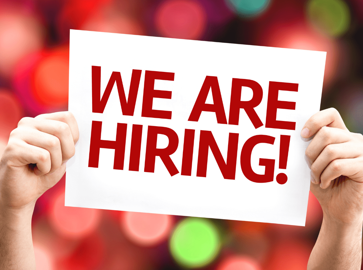 We are hiring
