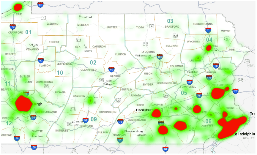 Motorcycle accident hotspots